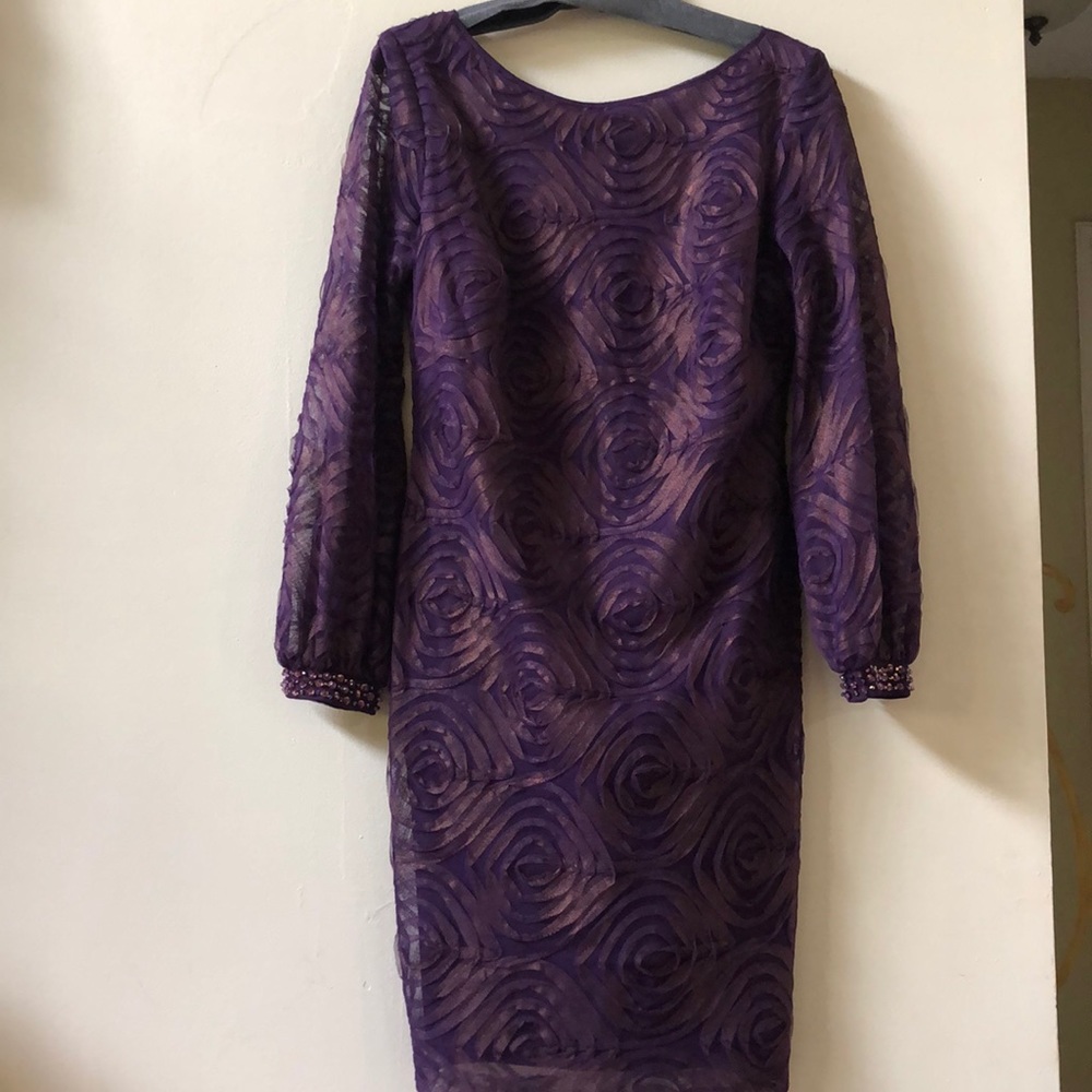 Purple Km collections formal dress